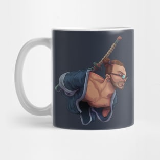 Half-elf Samurai Mug